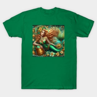 Mermaid St. Patrick's Day T-Shirt